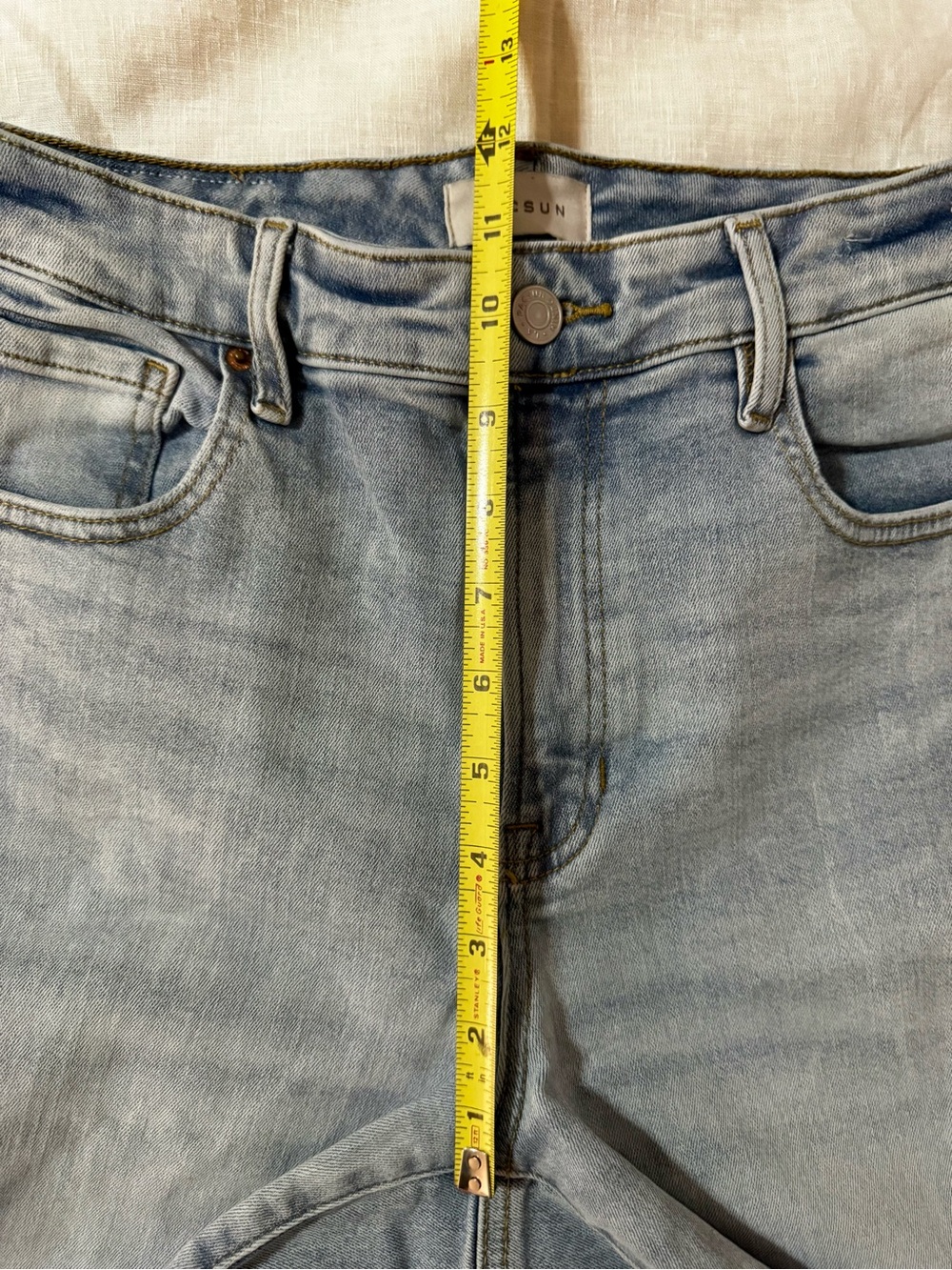 PacSun Curve Straight Light Wash Jeans Women’s Size 27 - Picture 9 of 11